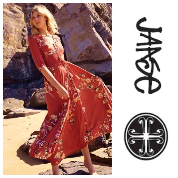 Jaase Dresses & Skirts - NWT LF Jaase Indiana Maxi Boho floral dress